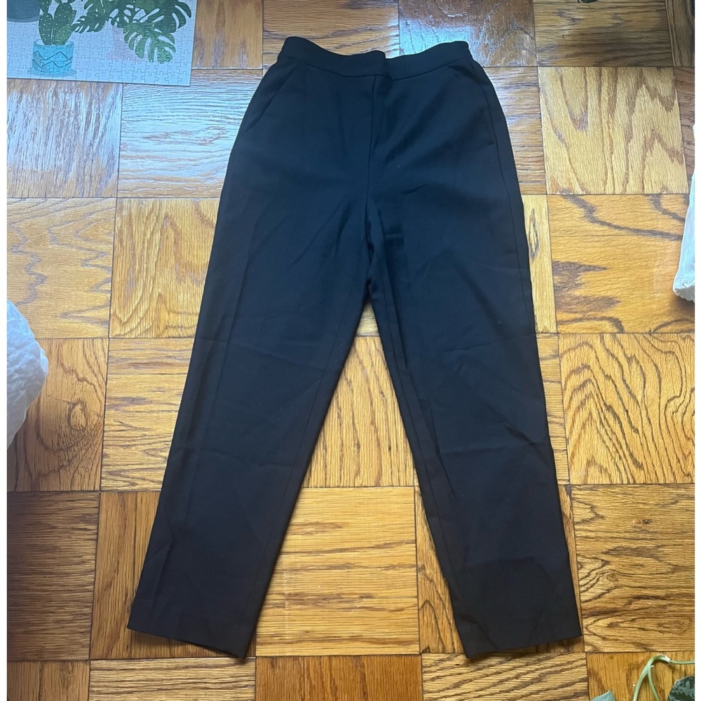 {Rebecca Taylor} 🔷 wool-blend black trousers